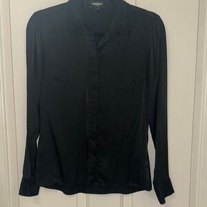 Express Women's Black Blouse